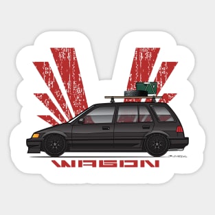 wagon Sticker